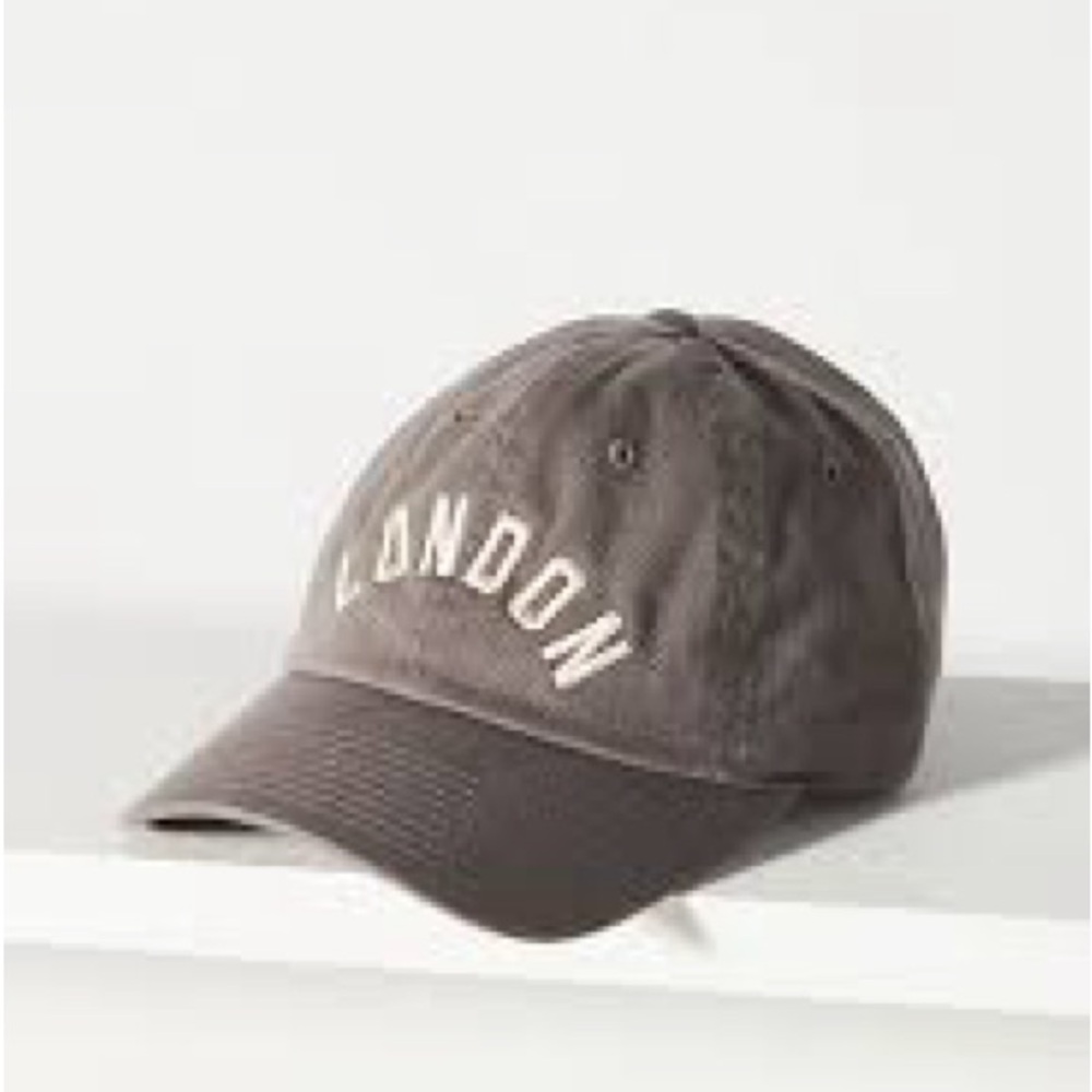 Anthropologie Gray London Cap
